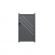 Portillon ALU Brest passage 1m00 - Ht 1m70 - Gris