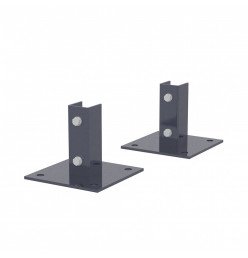 Kit 2 platines pour portillon de jardin GARDEN