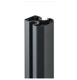 Poteau alu multi-angle pour clôture aluminium Flex