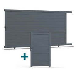 Pack portail et portillon alu Districlos
