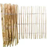 Hazel Wood Garden Fence Panel - 5 Meter Pack (Set of 5)