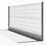 Pro+ Rigid Mesh Fence Kit 5/5mm with Concrete Base