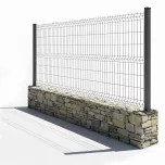 Brico+ Rigid Mesh Fence Kit with Base Plates (4/4mm)