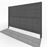 Pro+ Rigid Mesh Fence Kit with Privacy Slats (Ø 5/5mm)