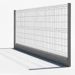 Pro+ Rigid Mesh Fence Kit (5/5mm) with Steel Base