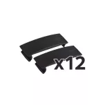 Set of 12 Mounting Shims for Rigid Mesh Fence Panels