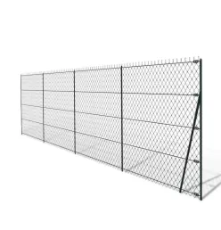 Simple Twist Wire Mesh Fence Kit - 2.7mm - Height 1.5m