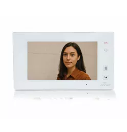 Kit visiophone Inox à code 7" Wi-Fi CARDIN