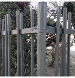 Poteau rond pour Barreaudage